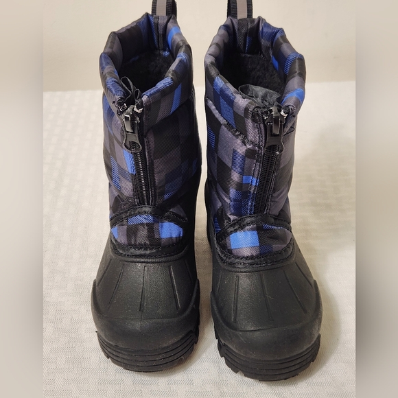 Northside Kid's Black Winter Boots Size 7. #Z14 - Picture 2 of 11